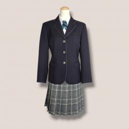 中古ブレザー(160A)+スカート(W66㎝)